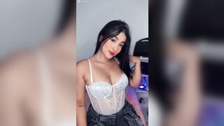 brunette with sexy eyebrows